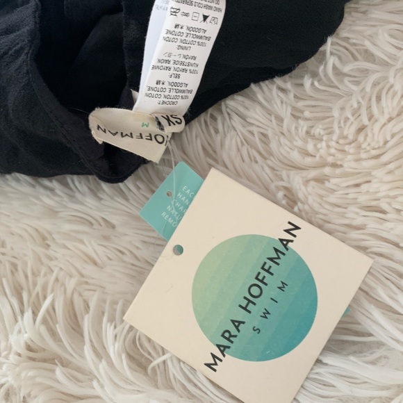 Crochet Cut Out Side Dress in Starbasket Black - Picture 4 of 4